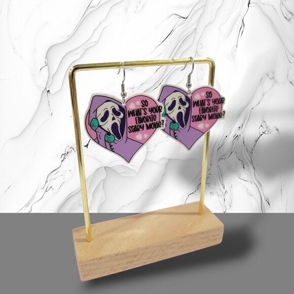 🔪Scream Earrings🔪(2-A021)-Jewelry for Women - Picture 4 of 6